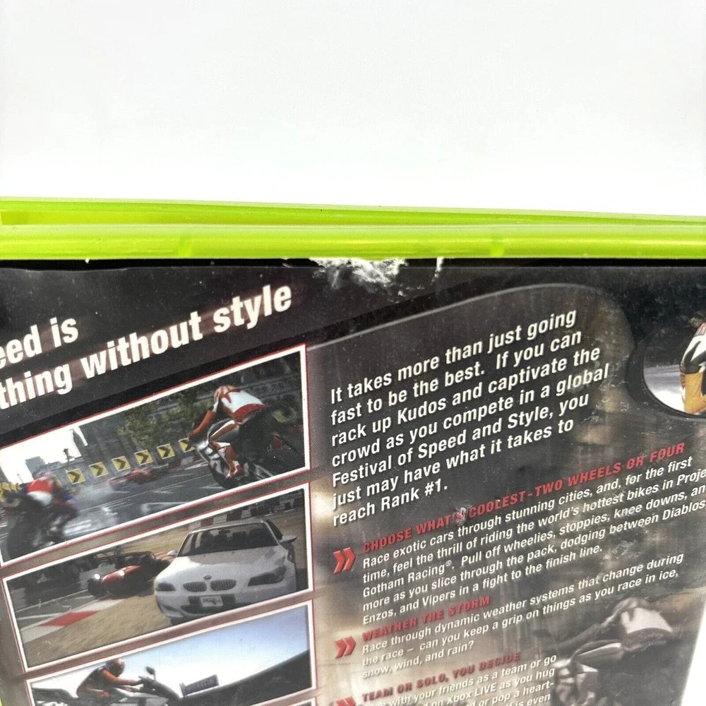 Project‎ Gotham Racing 4 (Microsoft Xbox 360, 2007) Video Game Complete